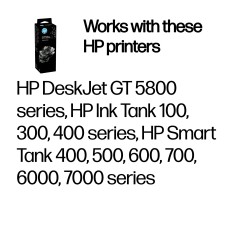 HP GT53XL Black Refill 6000 Pages - High Yield Ink Cartridge 1VV21AE for Quality Printing